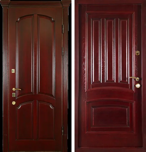 Дверь из массива дерева №1