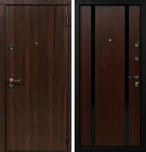 Вторая дверь в квартиру  с ламинатом №6