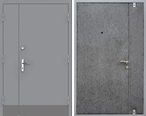 Дверь тамбурная металлическая №5