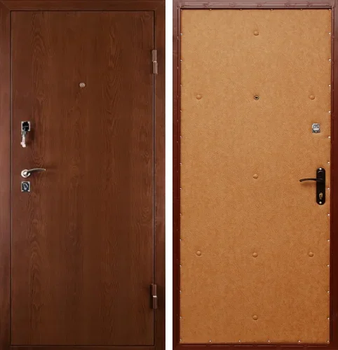 Дверь входная металлическая  с ламинатом недорого №6