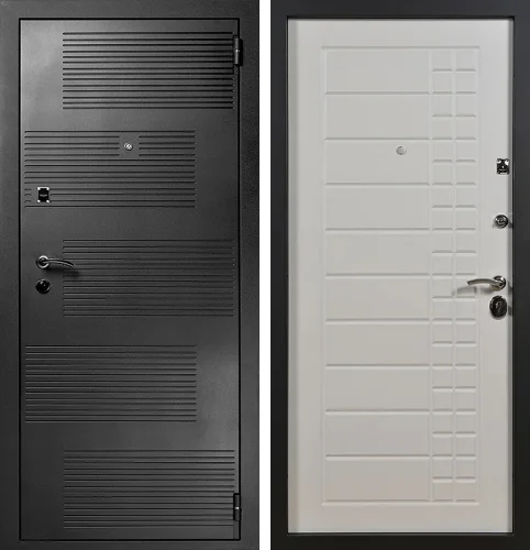 Входная дверь графит №62
