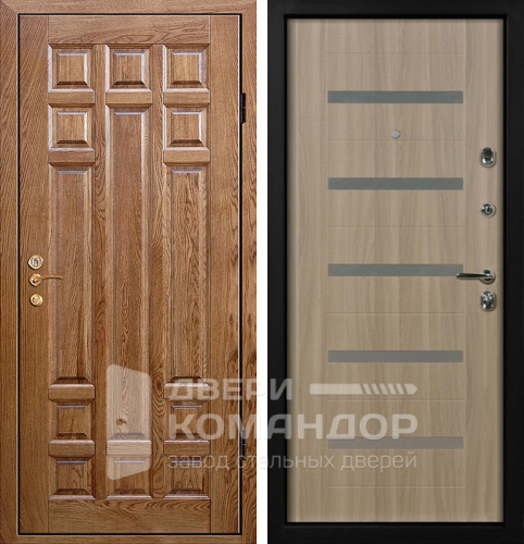 Входная дверь в брусовой дом